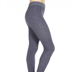 Maze Collection Winter Wear Lined Hacci Fleece Rib Waist/Ankle Leggings L/XL